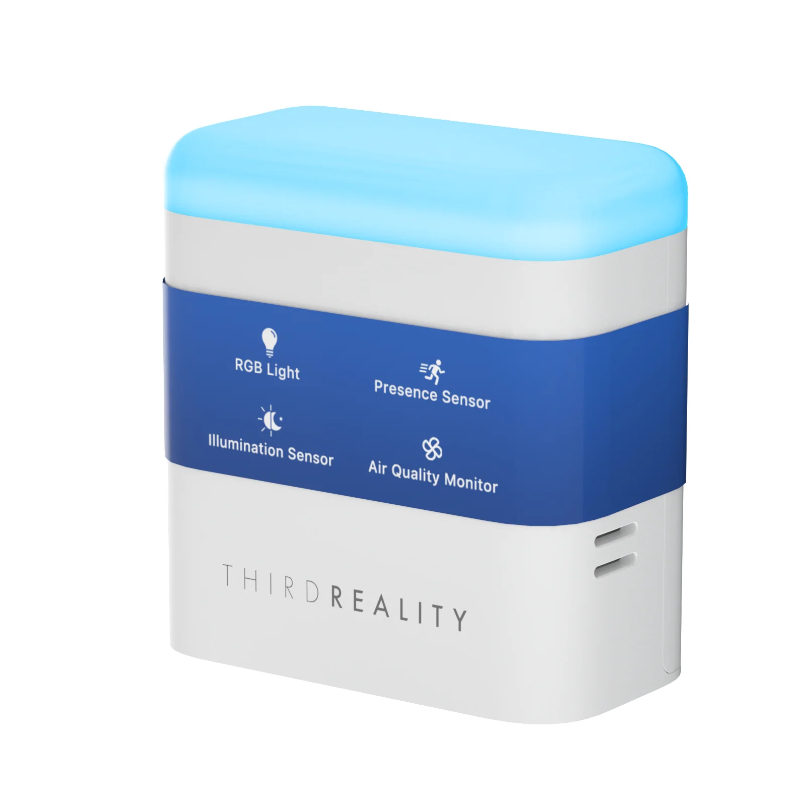 Third Reality smart home device with RGB light, presence sensor, illumination sensor, and air quality monitor