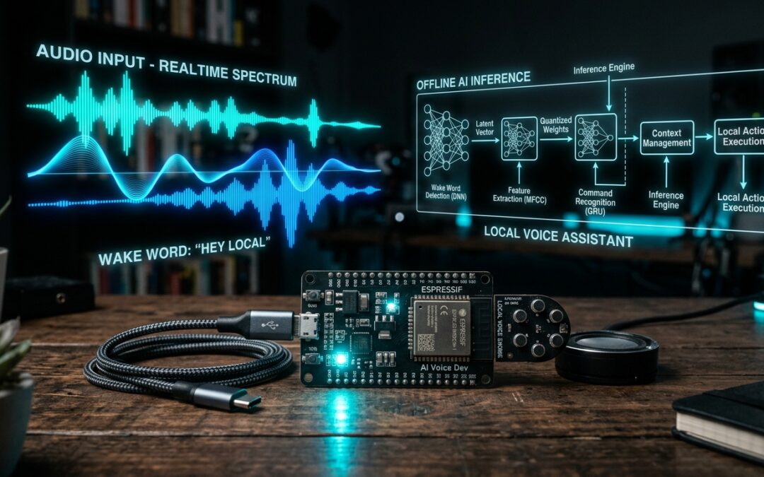 Local Voice Satellites: Building Offline Microphones with ESP32-S3 and Whisper