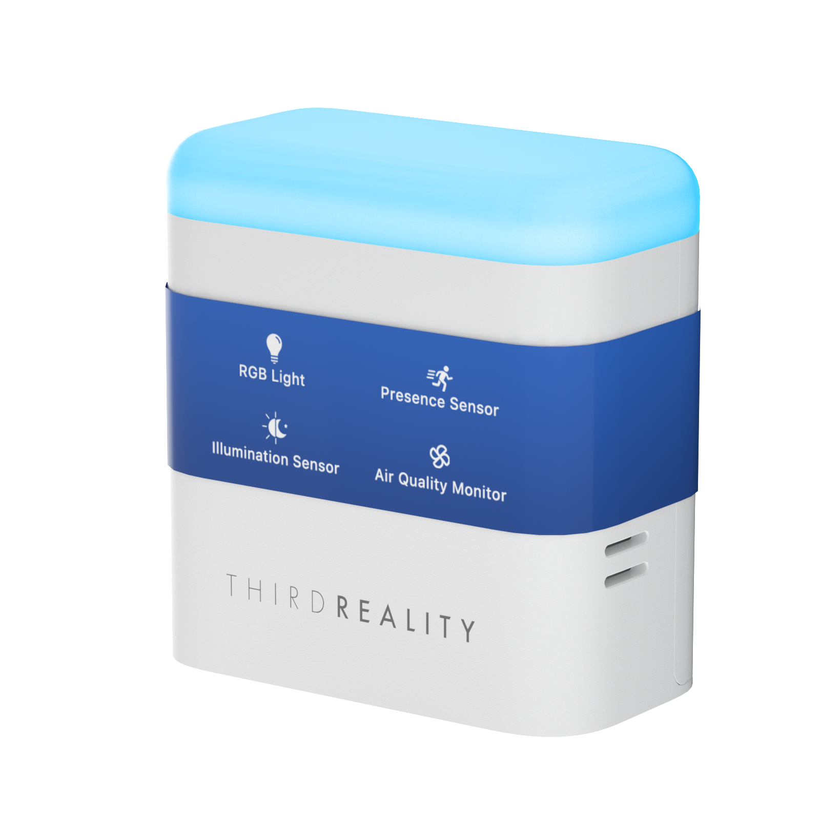 ThirdReality Smart Presence Sensor R3 with 60GHz mmWave radar face and adjustable base mount